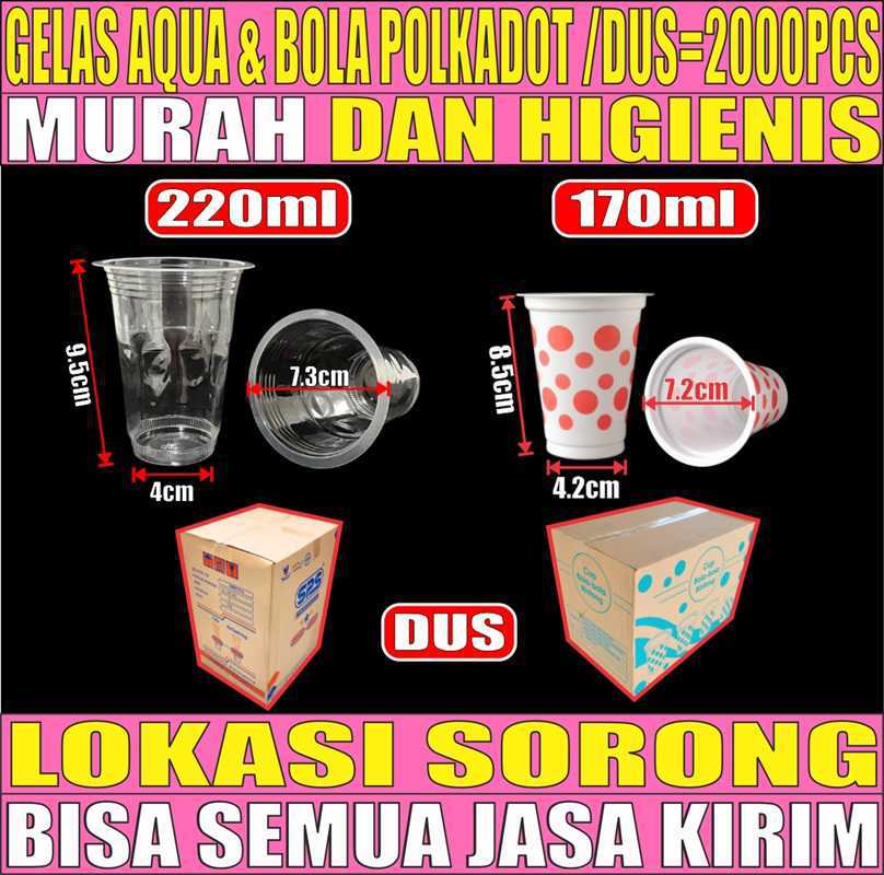 VARIAN Gelas Aqua n Polkadot