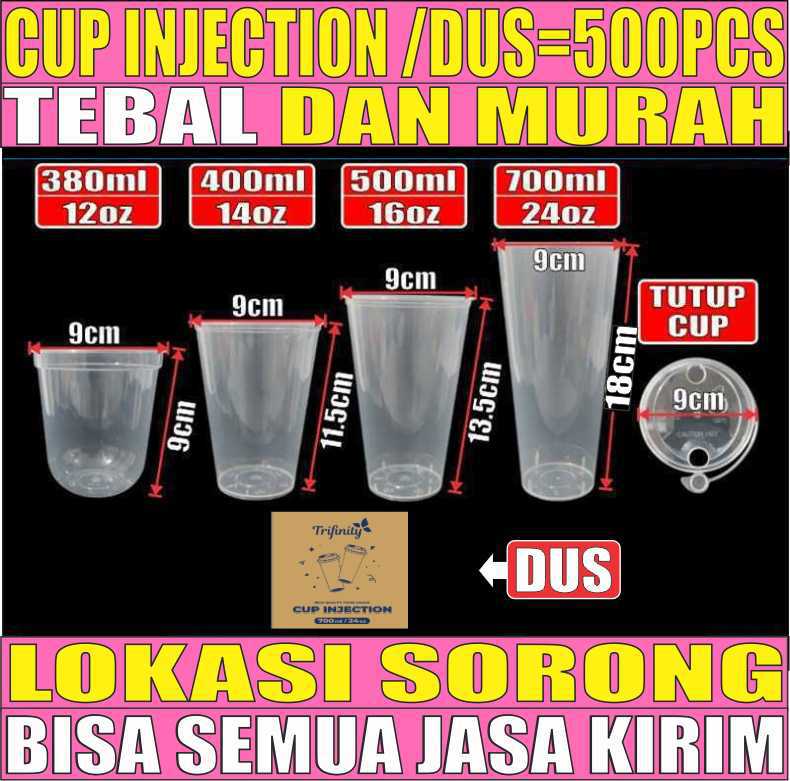 VARIAN Cup Injection n Tutup