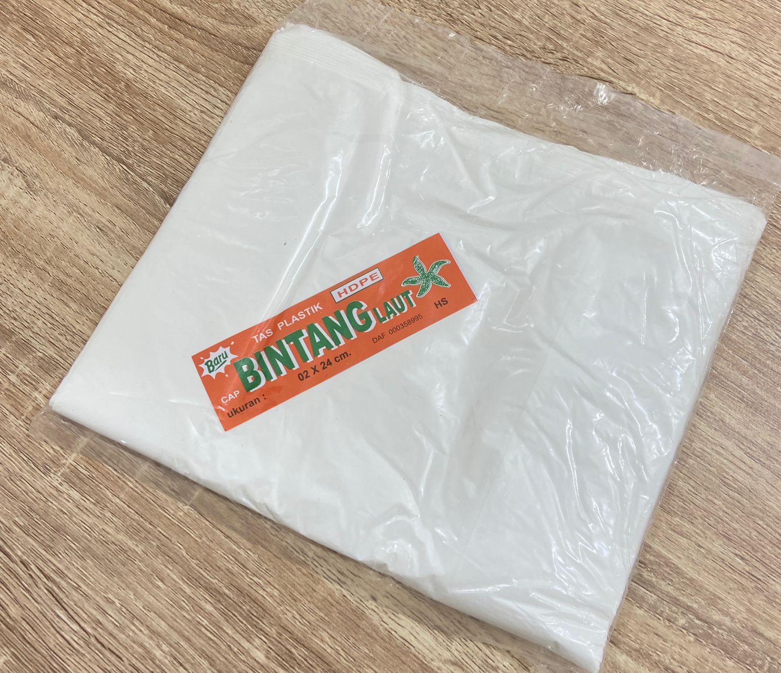 Kantong Kresek Tebal Bintang Uk 24 Pack
