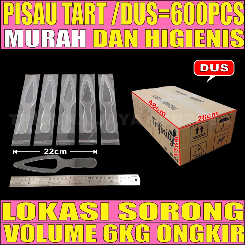 Pisau Kue Tart Besar Dus 600pcs L2BRT23T2H4