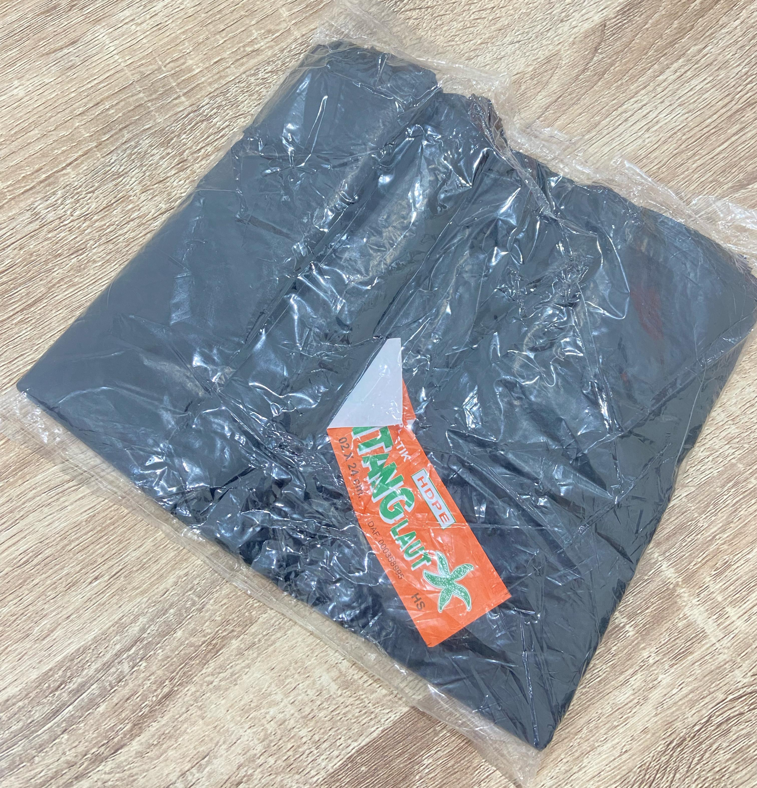 Kresek HD Bintang laut uk 24  hitam Pack