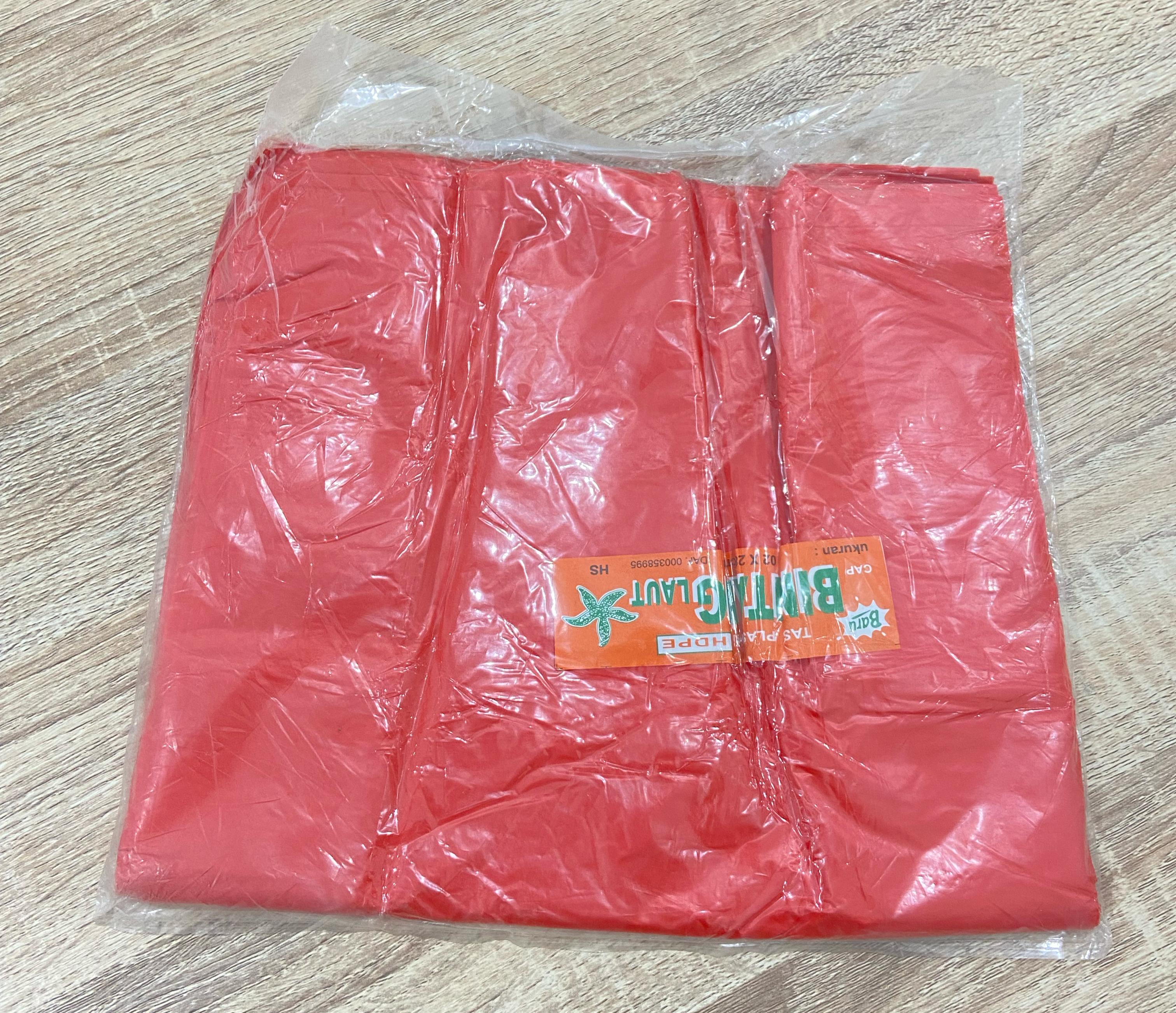 Kresek HD Bintang laut uk 28 merah Pack