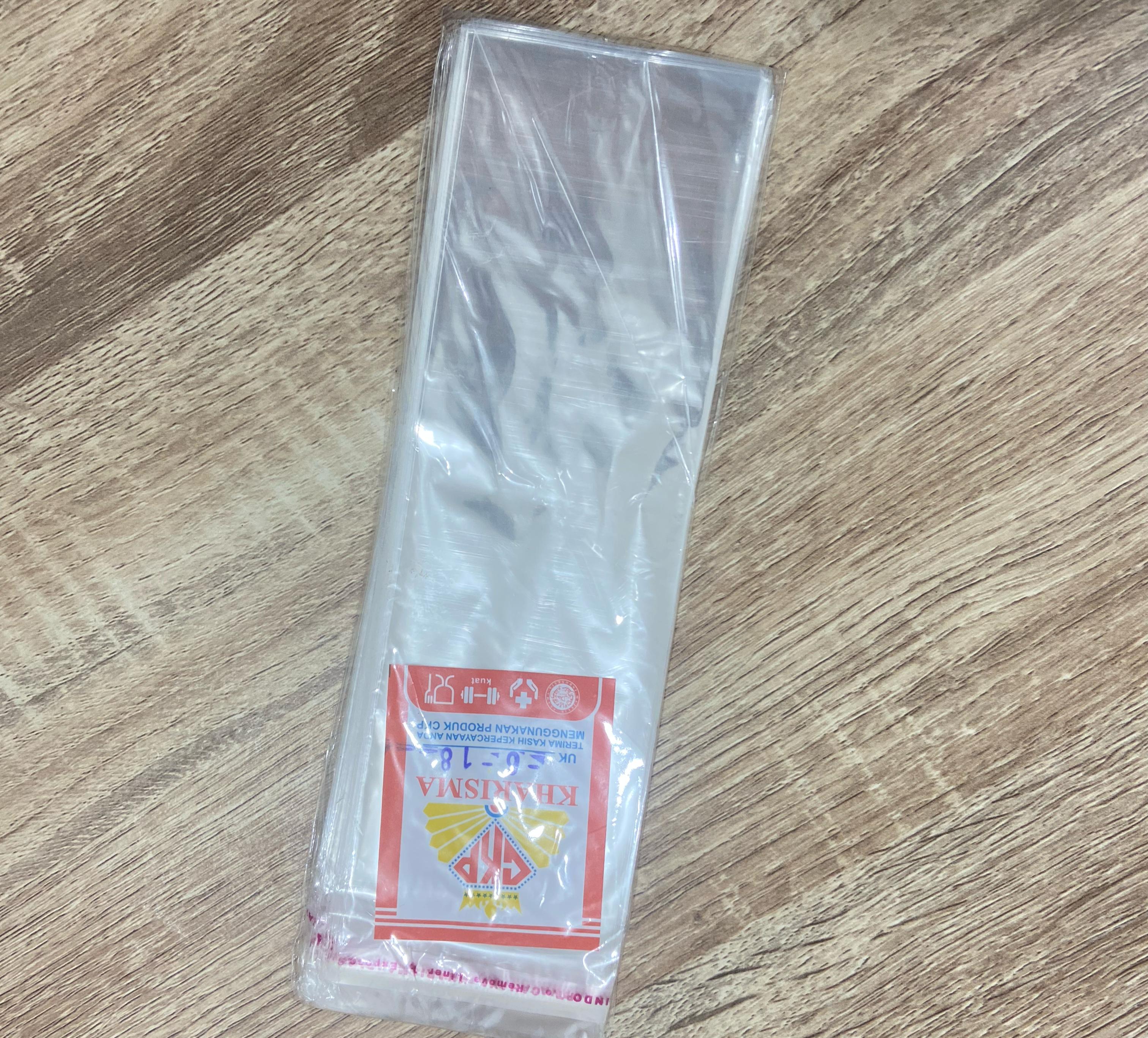 Plastik OPP 6x18 Pack