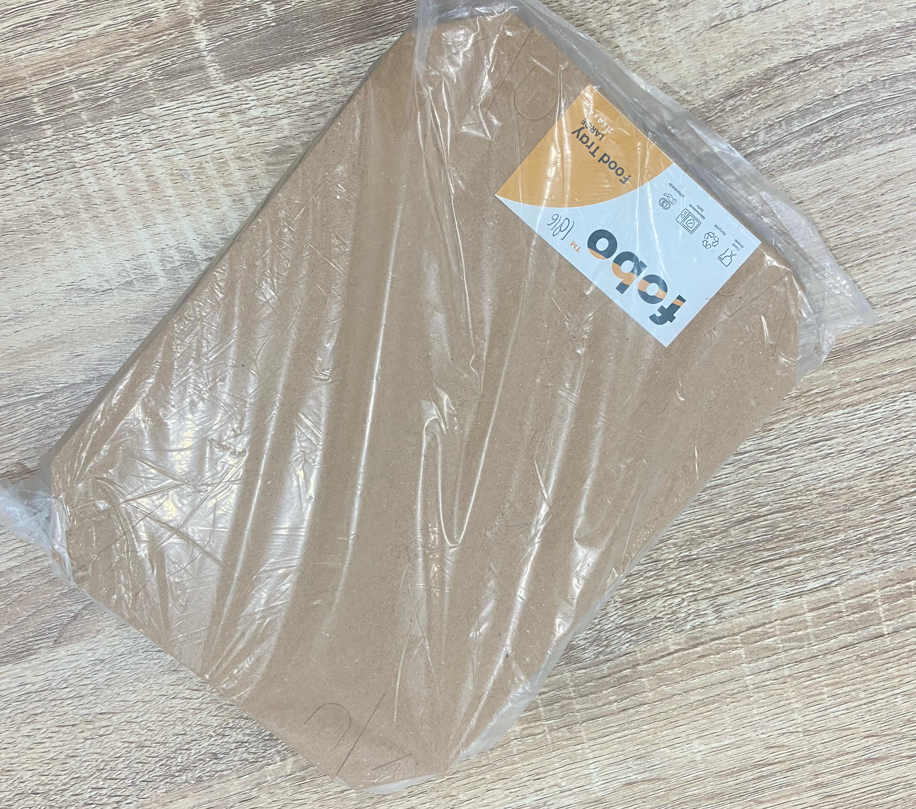 Paper Tray Uk L Kraft Fobo 100pcs Pack