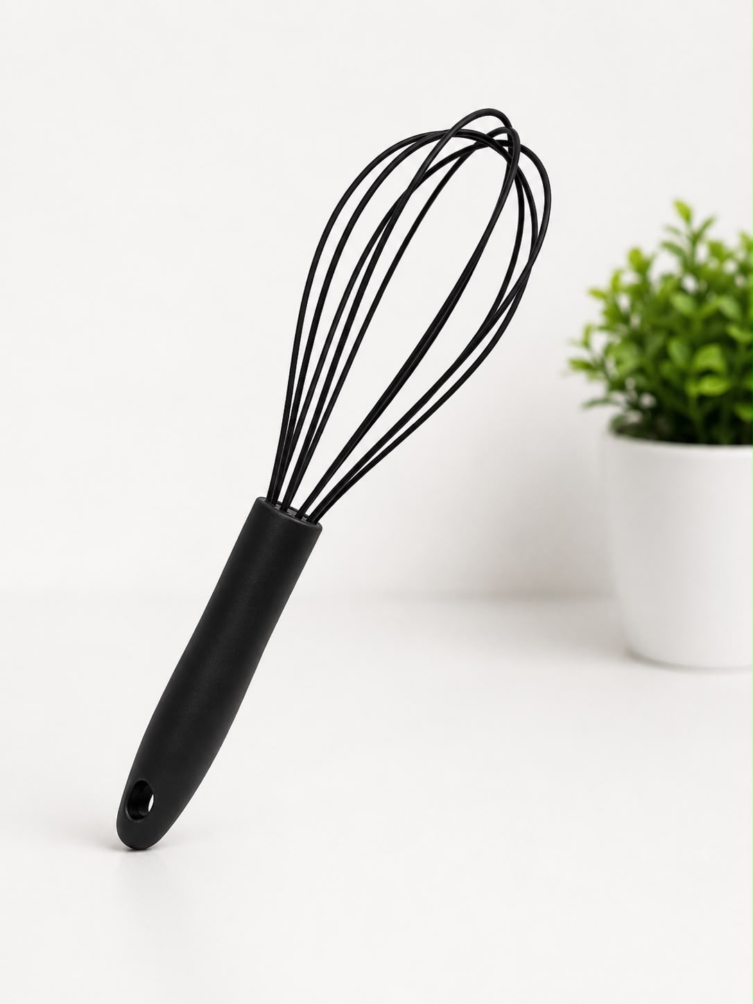 Whisk/kocokan telur Hitam L Pcs